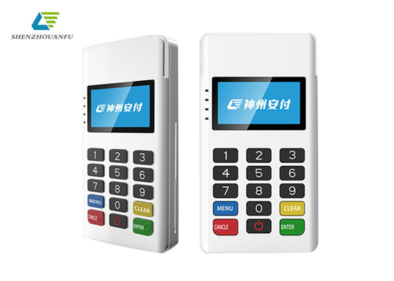 Μίνι φορητό αρρενωπό Pos τερματικό PCI EMV με WCDMA/GPRS/GPS