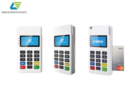 Κινητή πληρωμή τελικό Bluetooth αρρενωπό MPOS καρτών τσιπ EMV PCI